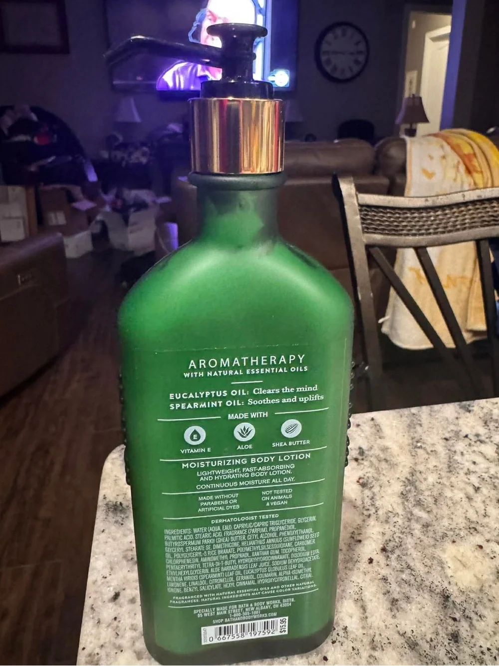 Bath & body works Aromatherapy stress relief lotion
